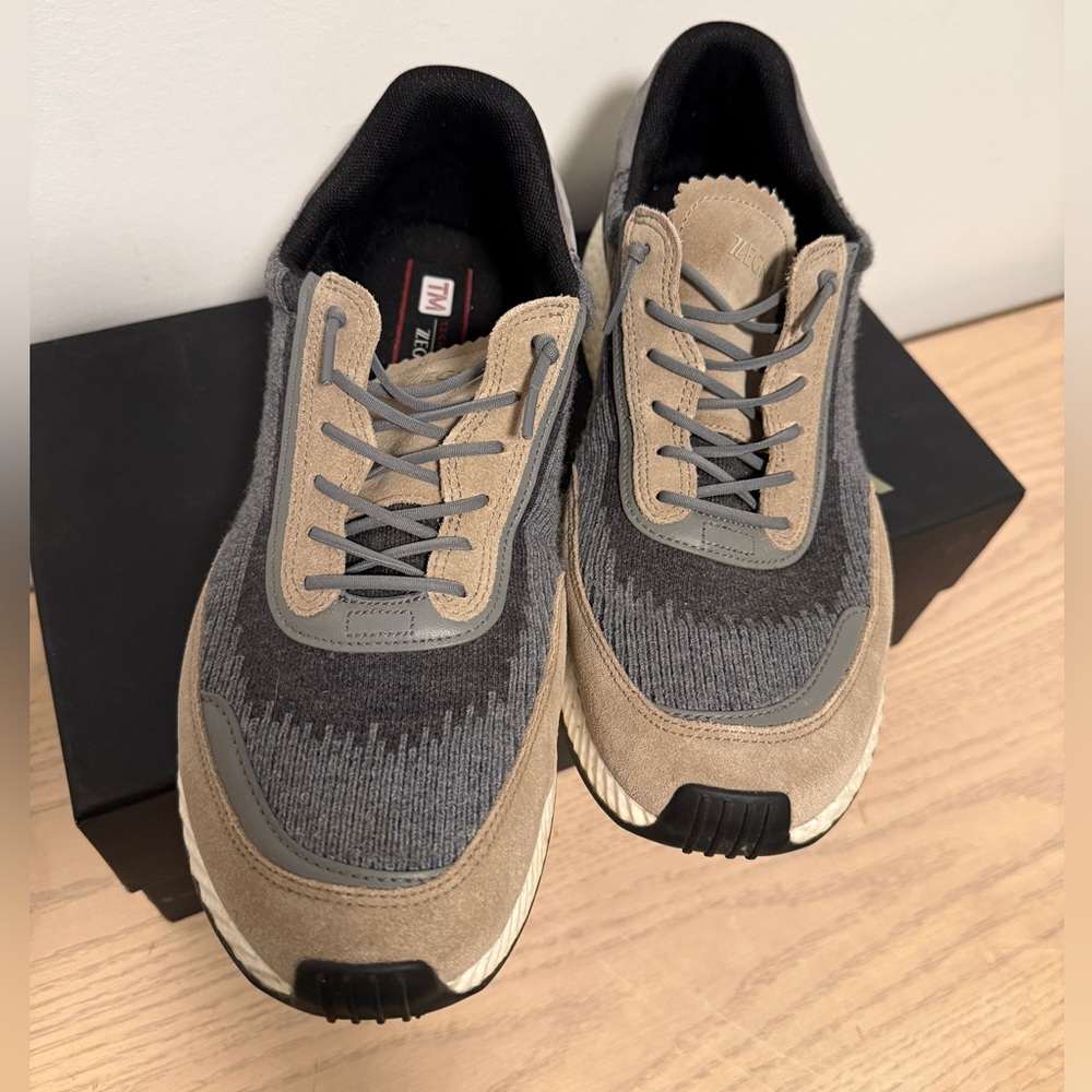 ZEGNA PIUMA TECHMERINO SLIP ON SNEAKER
Size 10 Men